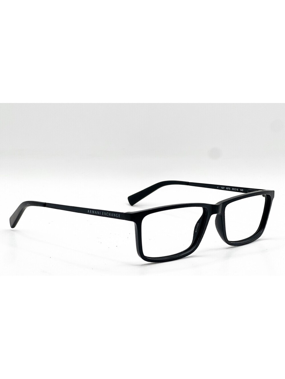 Armani Exhcange Ax8027 8078 Matte Black Authentic Eyeglasses 55-16-140 - Picture 4 of 5